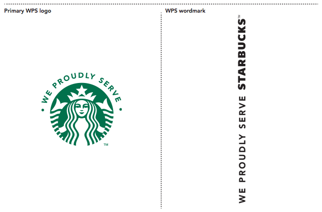 We Proudly Serve Starbucks Logo - Starbucks Style Guide: We Proudly Serve Logo Guidelines!