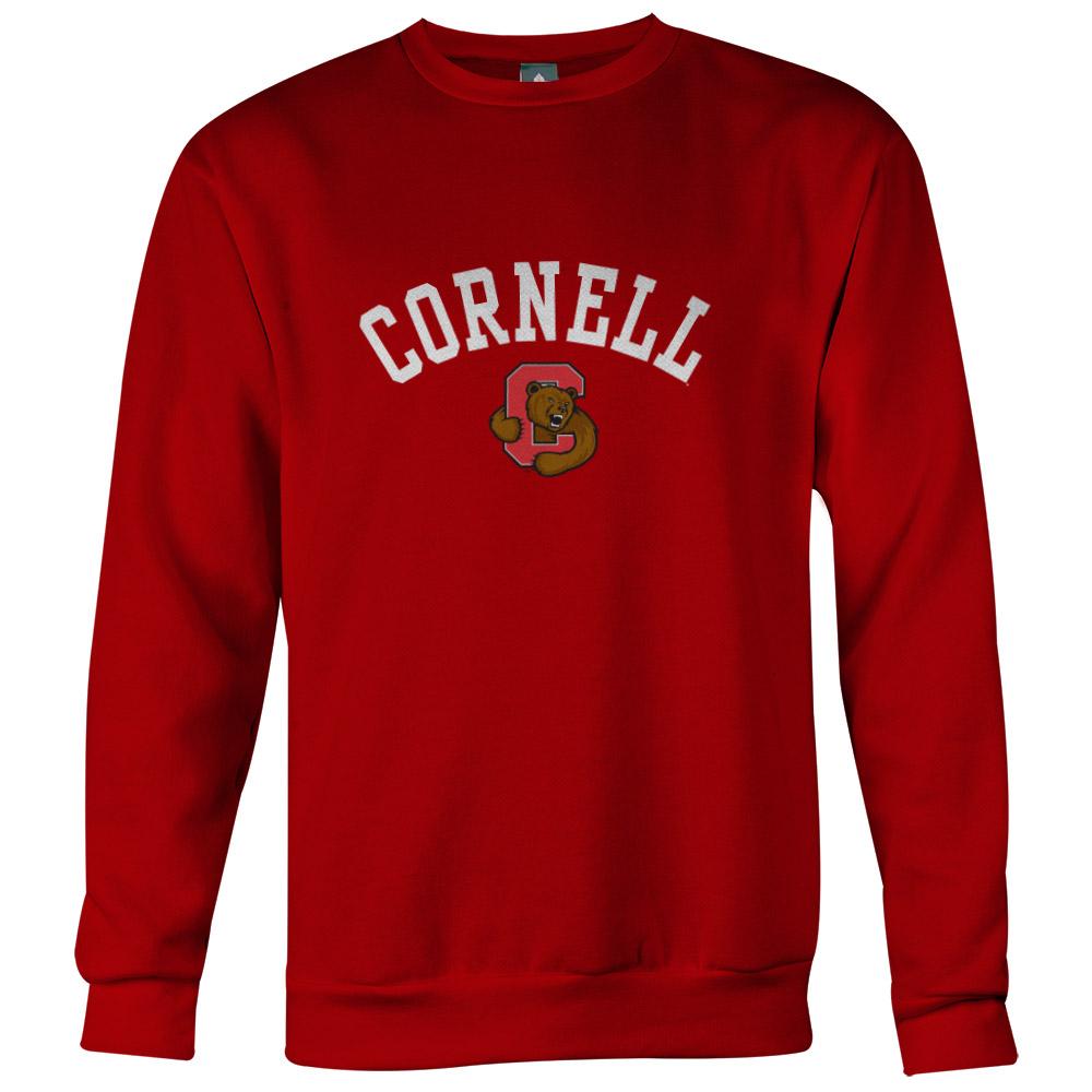 Cornell Athletics Logo - Cornell Athletics Logo Sweatshirt (Red) – Ivysport