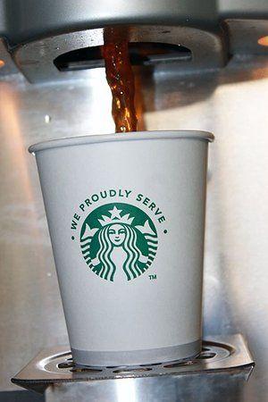 We Proudly Serve Starbucks Logo - We proudly serve Starbucks Coffee - all day! - Picture of The Grand ...