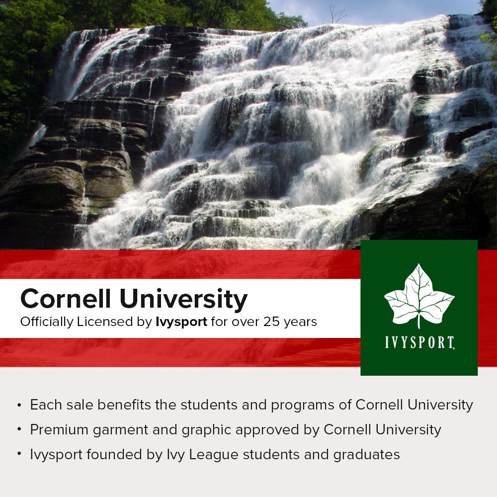 Cornell Athletics Logo - Cornell Athletics Logo Sweatshirt (Red) – Ivysport