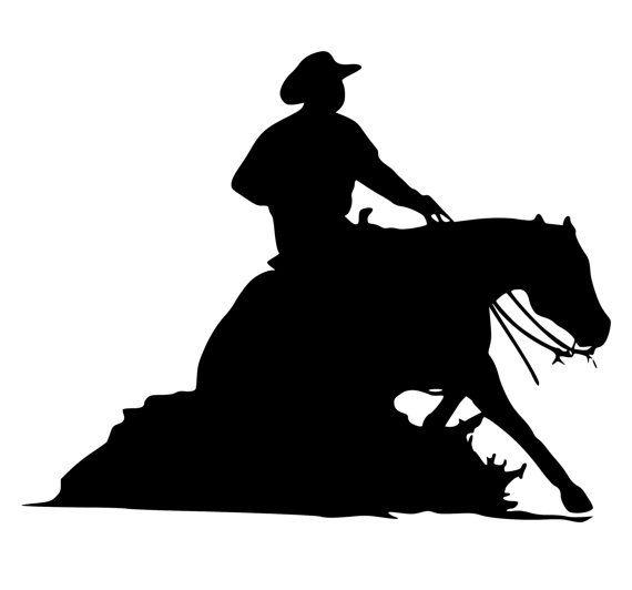 Western Horse Logo - This horse silhouette measures approx. 28 X 22 inches. It would be a