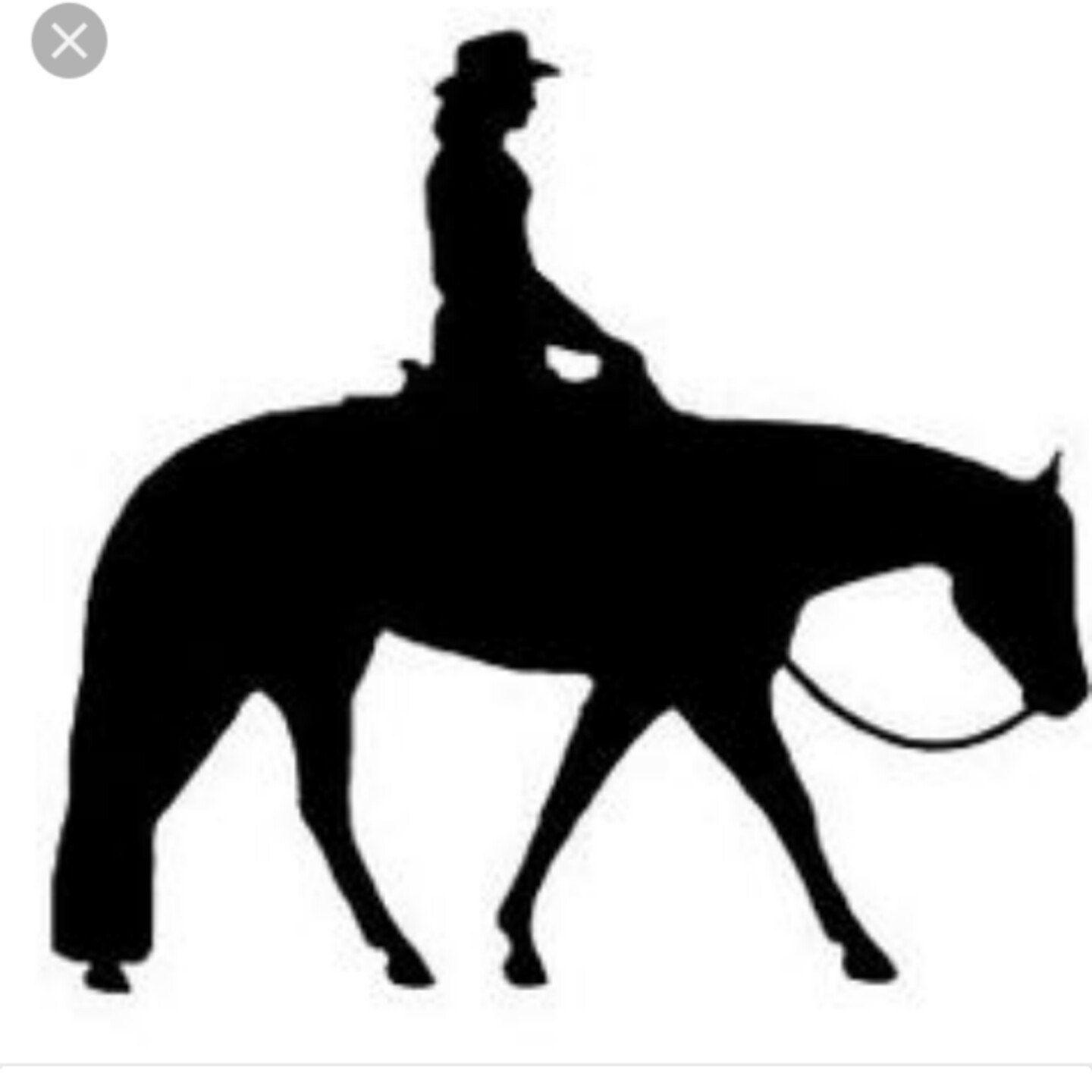 Western Horse Logo - Personalized Horse Buckets // Horse Decal // Horseshoe // Horse ...