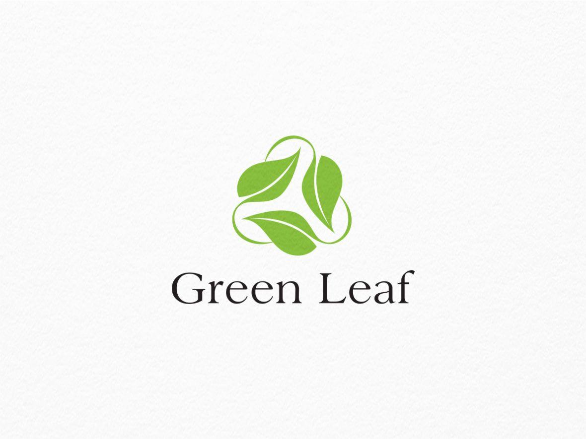 Green Leaf Logo - Eco Green Leaf Logo - Graphic Pick
