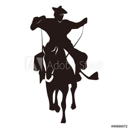 Western Horse Logo - Horse logo silhouette mascot - Buy this stock vector and explore ...