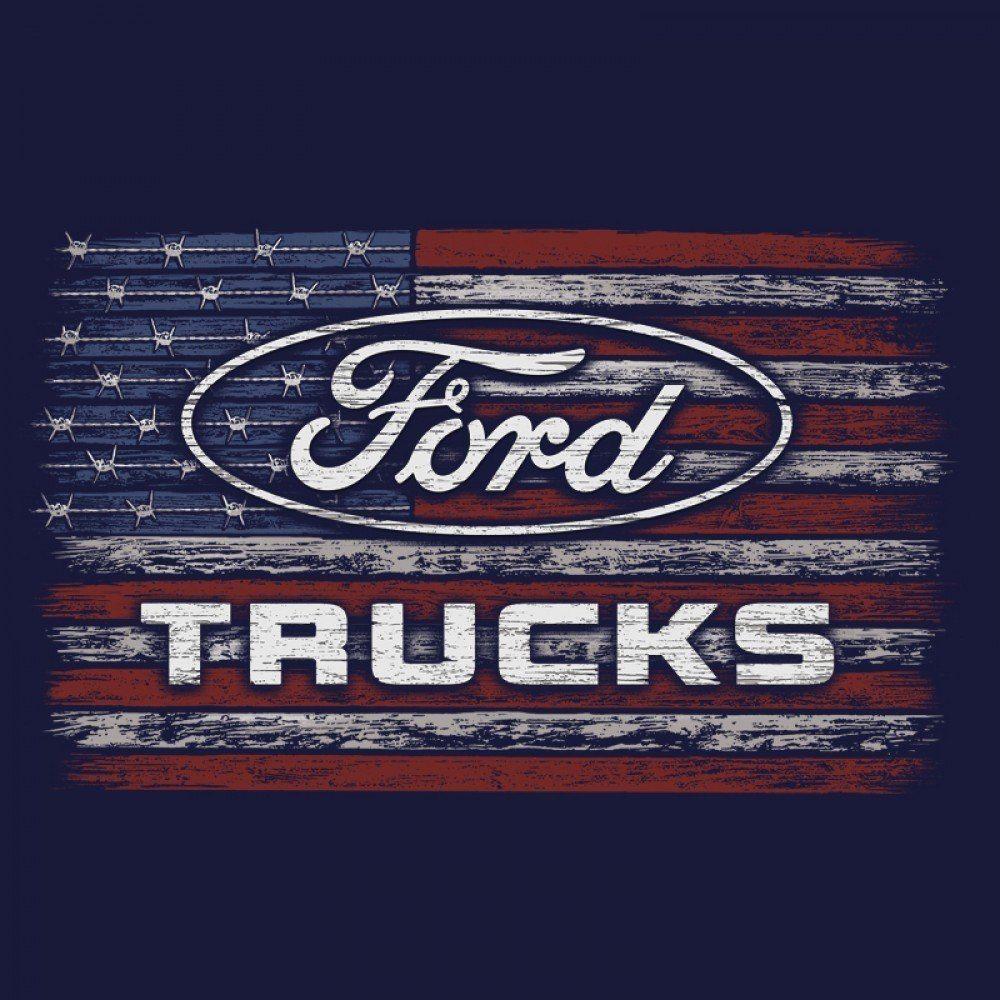 Red White and Blue Patriot Logo - OFFICIALLY LICENSED FORD TRUCKS LOGO IN RED, WHITE & BLUE PATRIOT
