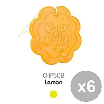 Yellow Flower Chupa Logo - CHUPA CHUPS Set 6 Profumo Flower Limone Chp502 Cura Pulizia E ...