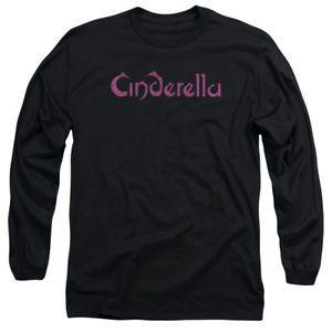 Cinderella Band Logo - Cinderella Rock Band LOGO ROUGH Licensed Adult Long Sleeve T-Shirt S ...