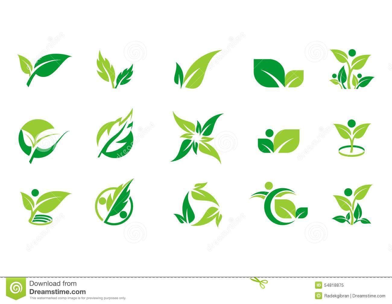 Green Leaf Logo - Leaf,plant,logo,ecology,people,wellness,green,leaves,nature Symbol ...
