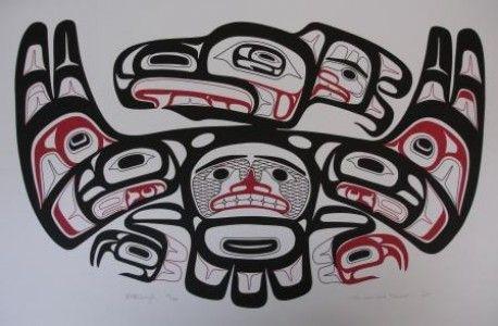 Birds Red Hot Chili Peppers Logo - Haida” American Indians Inspired Both The Red Hot Chili Peppers Logo ...