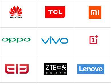 Phone Brand Logo - Chinese Mobile Phone Brands and Main Foreign OEM Smartphone ...