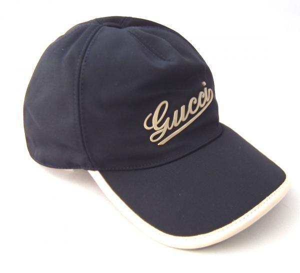 Navy Blue M Logo - Brandeal Rakuten Ichiba Shop: Gucci Hat Cap logo Navy ladies Navy ...