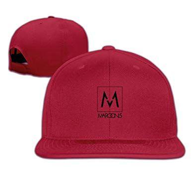 Maroon 5 M Logo - Maroon 5 Band M LOGO Outdoor Sport Hats Adjustable NY Baseball Cap ...
