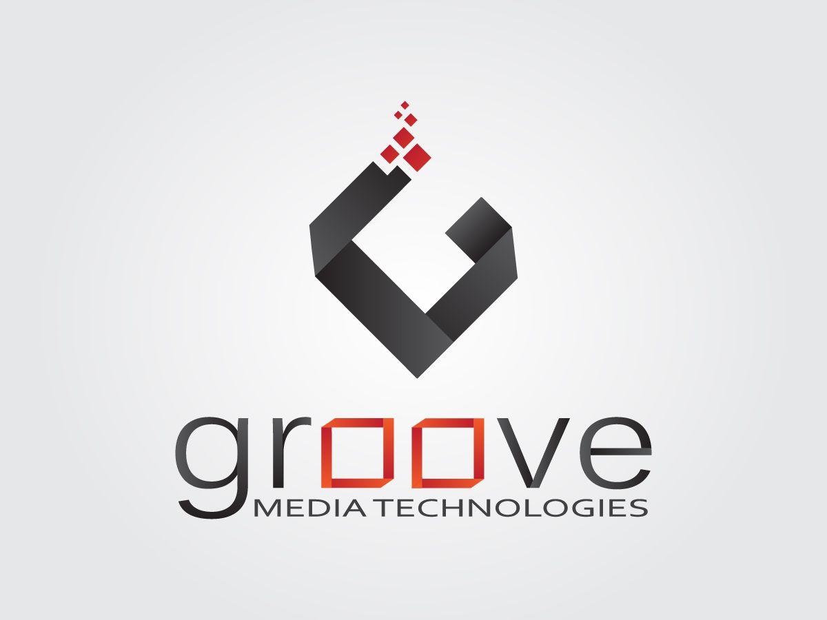 Media Company Logo - Bold, Serious, Business Logo Design for groove media technologies