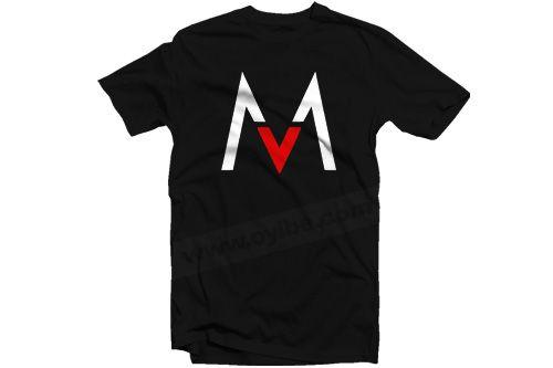 Maroon 5 M Logo - T-shirt Maroon 5 M | Oyibe