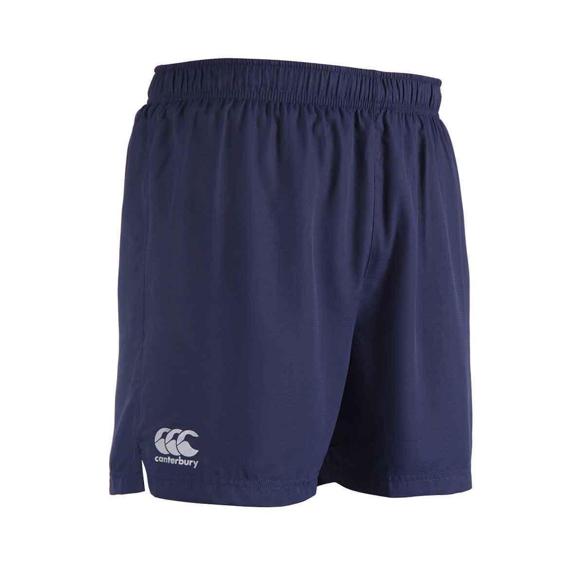 Navy Blue M Logo - Buy Canterbury Vapodri Mens Woven Training Rugby Gym Short Navy Blue