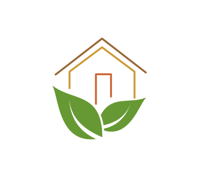 Green Leaf Logo - Vector green leaf house logo download | Vector Logos Free Download ...