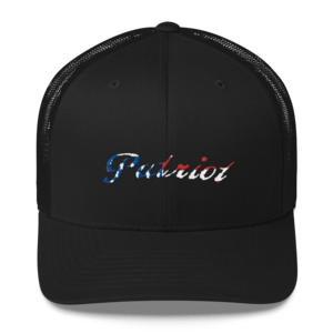 Red White and Blue Patriot Logo - Red White and Blue Patriot Trucker Cap – America Reborn Apparel