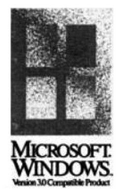 Windows 3.0 Logo - Windows 3.0 Logo