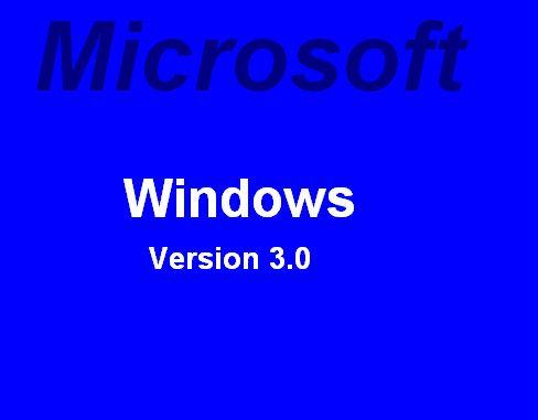 Windows 3.0 Logo - Microsoft Windows 3.0. Unique Microsoft Windows 3 logo