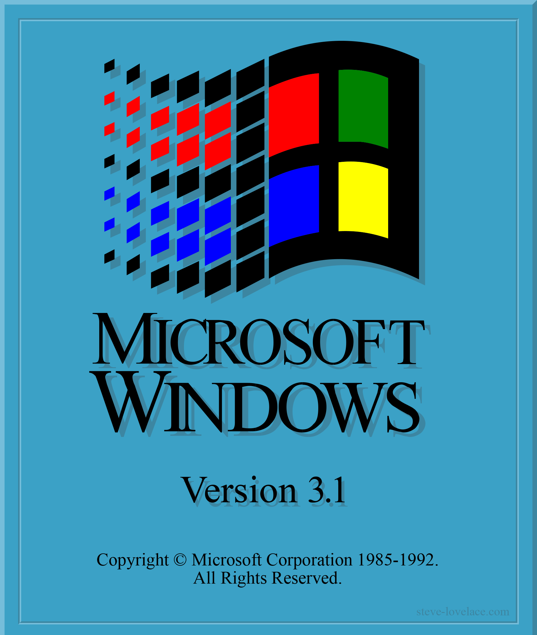 Windows 3.0 Logo - The Rise of Microsoft Windows NT — Steve Lovelace