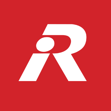 Red with White R Logo - RIEDEL Communications