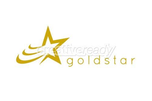 Gold Star Logo - Goldstar Logo | CreativeReady