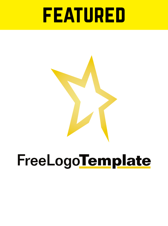 Gold Star Logo - Gold Star Logo. Free Logo Template