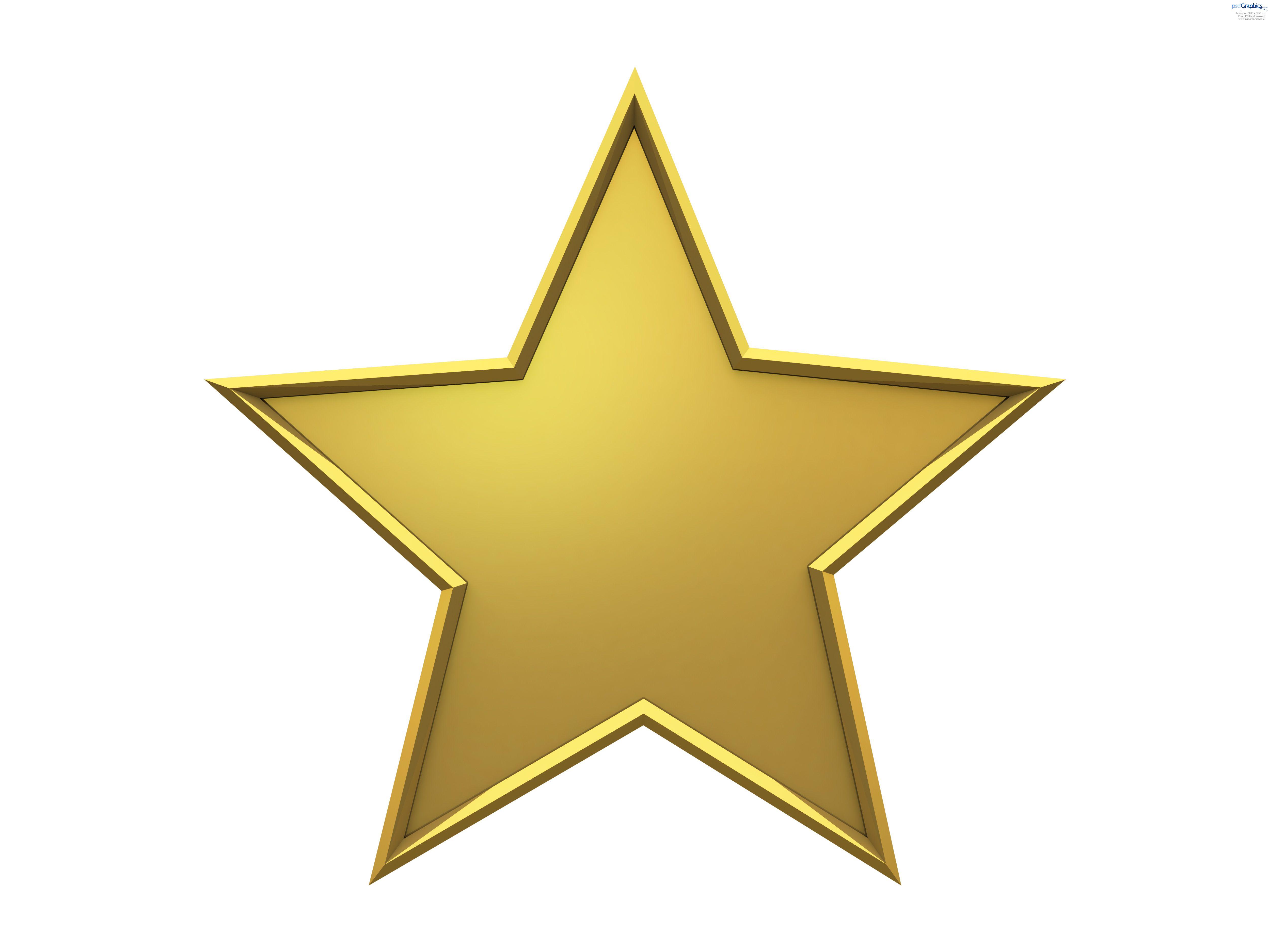 Gold Star Logo - Gold star | PSDGraphics
