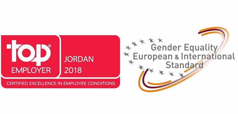 Orange Jordan Logo - Orange Jordan receives two international certificates in human resources