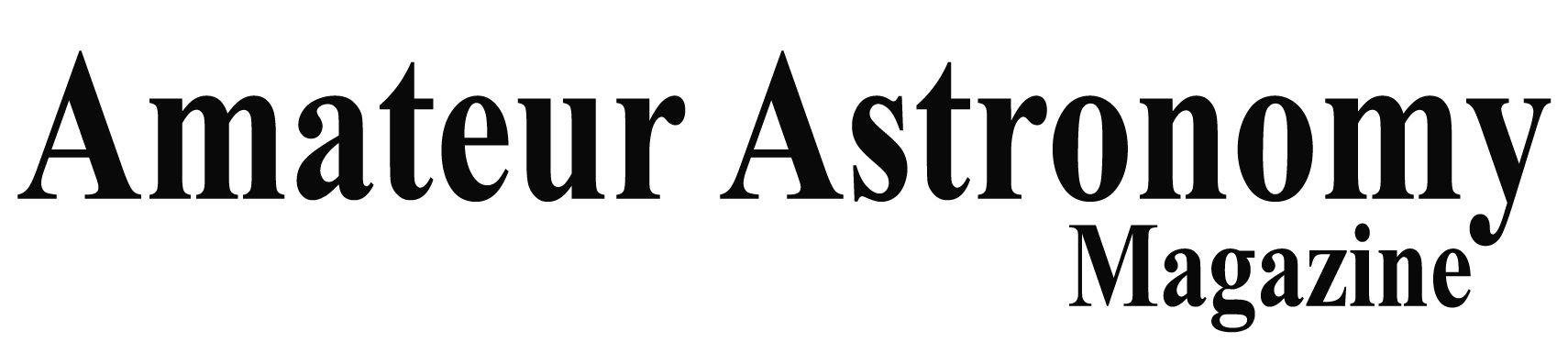 Astronomy Magazine Logo - Amateur Astronomy