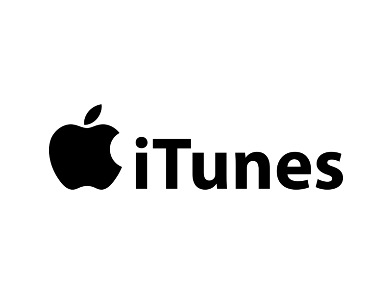 Black iTunes Logo - Apple iTunes Logo PNG Transparent & SVG Vector