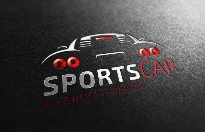 3D Sports Car Logo - NEW Sports Car Logo on Store! | PVillage