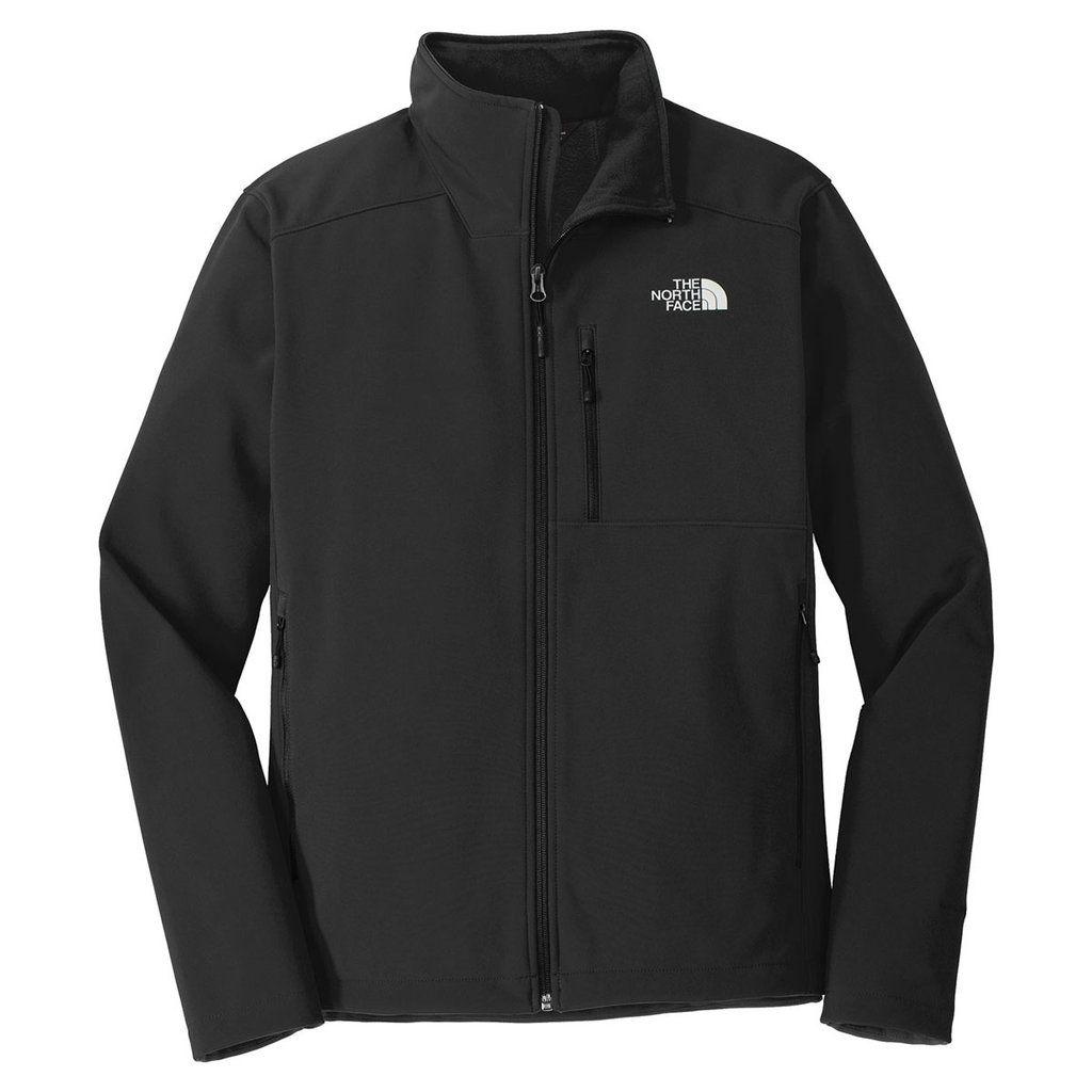 Face Company Logo - The North Face Men's Black Apex Barrier Soft Shell Jacket