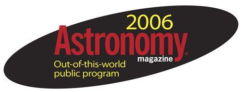 Astronomy Magazine Logo - Astronomy names award winner