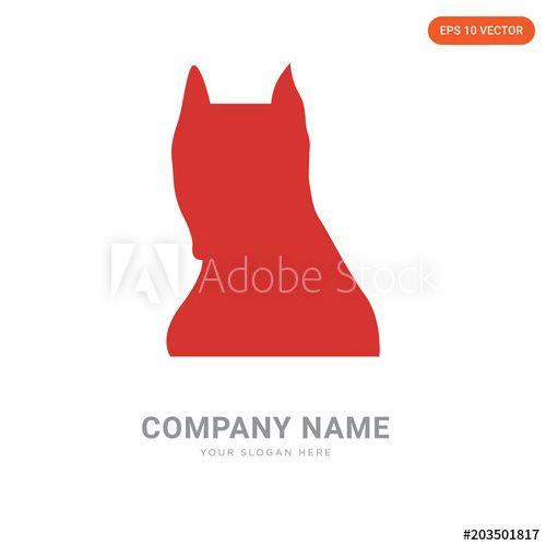 Face Company Logo - pitbull face company logo design this stock vector and explore