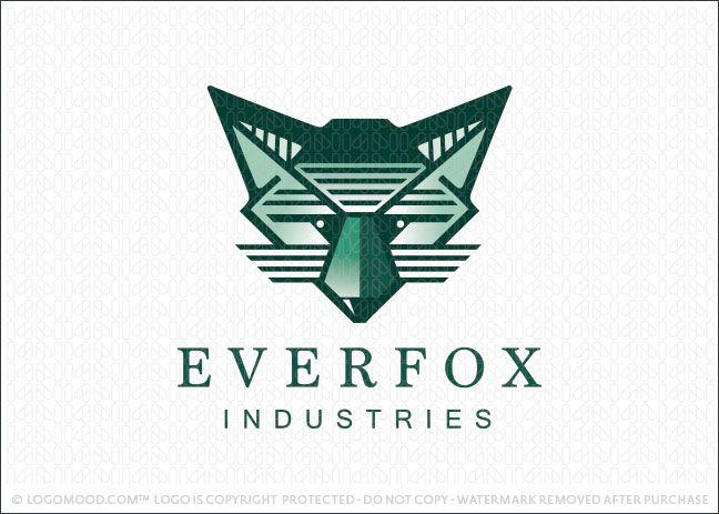 Face Company Logo - Readymade Logos for Sale Ever Fox Industries | Readymade Logos for Sale