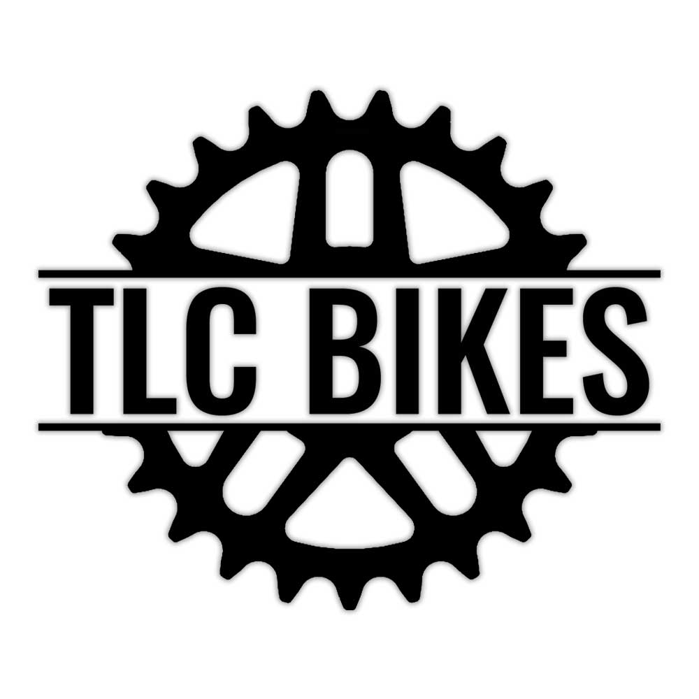 BMX Logo - TLC BIKES Logo Sticker BIKES BMX Parts and Accessories
