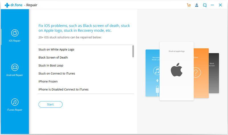 Black iTunes Logo - iPhone Stuck on Connect to iTunes? Here's The Real Fix!- dr.fone