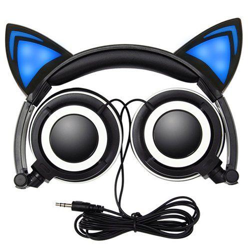 Cat with Headphones Logo - Cat Ear Headphones Cat With Headphones Logo For Children Promotion ...