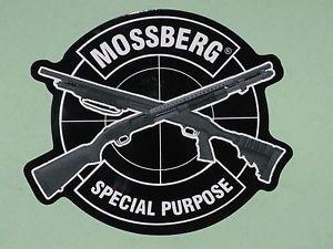 Mossberg Firearms Logo - Mossberg Firearms Special Purpose Vinyl Sticker Decal Shotgun Police