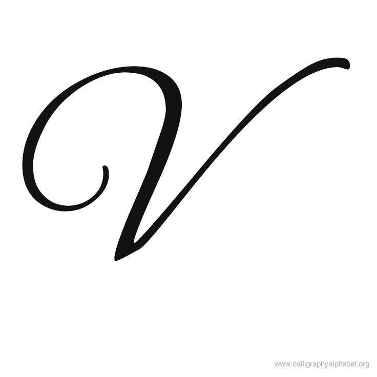 Gothic Letter V Logo - styles of letter v | Calligraphy Alphabet V | Alphabet V Calligraphy ...
