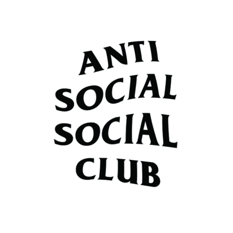 Social Brand Logo - Anti Social Social Club Font
