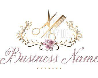 Rustic WR Free Flower Logo - Scissor logo