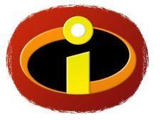 Incredibles Logo - Great Incredibles Logo Fabric T Shirt Iron on Transfer
