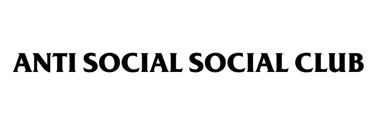 Purple Anti Social Social Club Logo - Anti Social Social Club Font