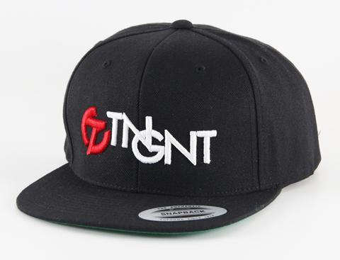 Red Black and White B Logo - B 005 Snapback - TNGNT Logo - Black/White/Red – Tangent Products