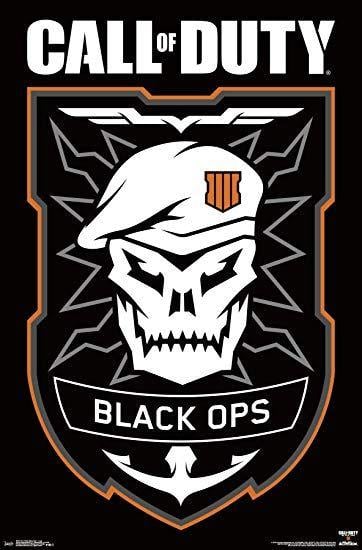 Black Ops 4 Logo - Amazon.com: Trends International Call of Duty: Black Ops 4-Logo Wall ...