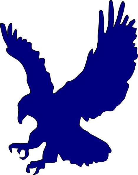 Eagle Blue Logo - Blue Eagle Clip Art clip art online