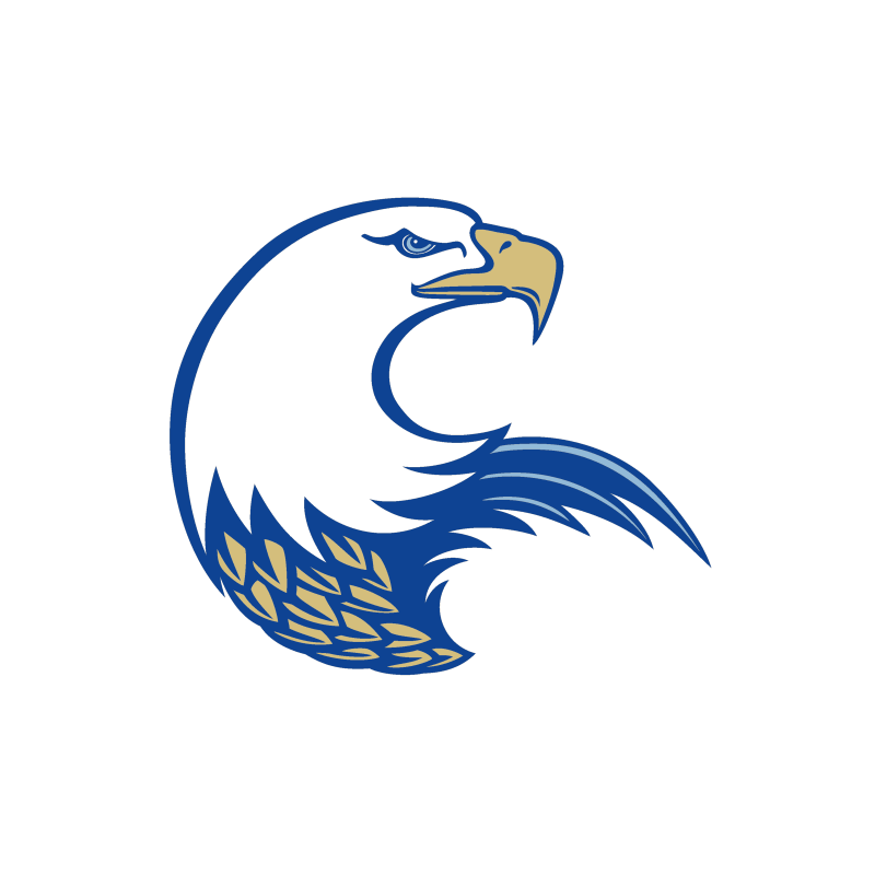 Eagle Blue Logo - Logo Bank | Athletic Knit: AK
