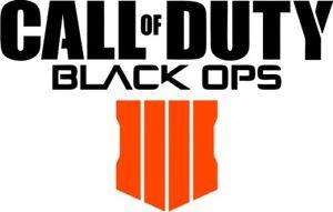 Black Ops 4 Logo - Call of Duty Black Ops 4 New Logo PS3 PS4 Xbox Vinyl Wall Art Decal